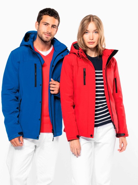 Softshells à personnaliser KARIBAN Parka softshell doublée capuche femme 