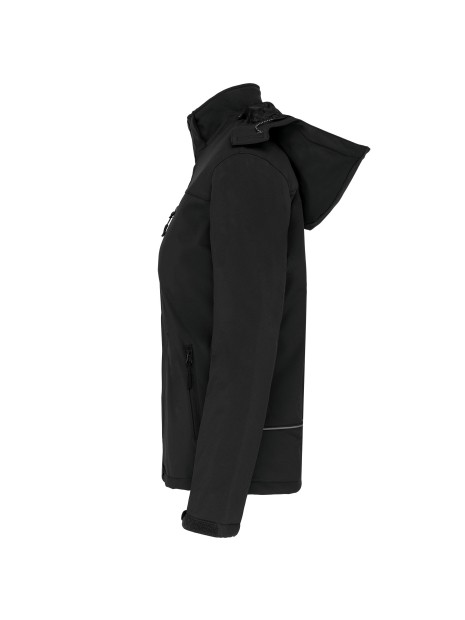 KARIBAN Parka softshell doublée capuche femme /api/colors/b9fdad4a-5e94-45cb-8c03-c08b349b28c3 personnalisable