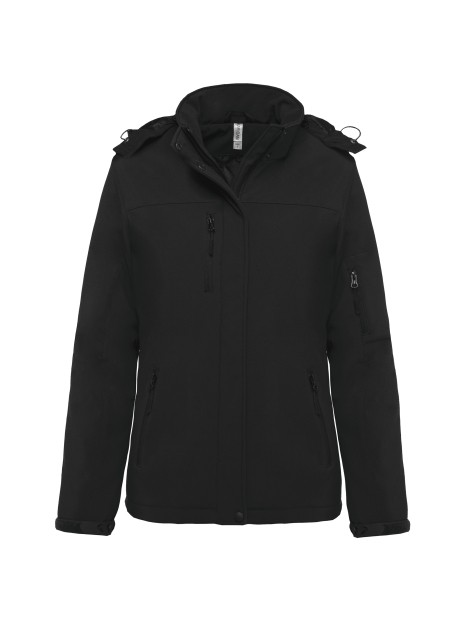 KARIBAN Parka softshell doublée capuche femme /api/colors/b9fdad4a-5e94-45cb-8c03-c08b349b28c3 personnalisable