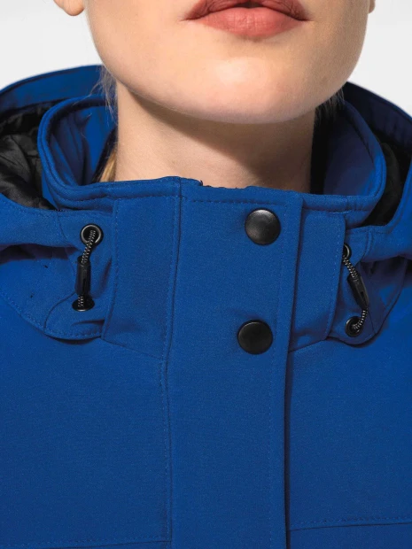Softshells à personnaliser KARIBAN Parka softshell doublée capuche femme 