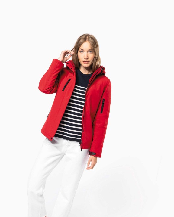 Softshells personnalisable KARIBAN Parka softshell doublée capuche femme