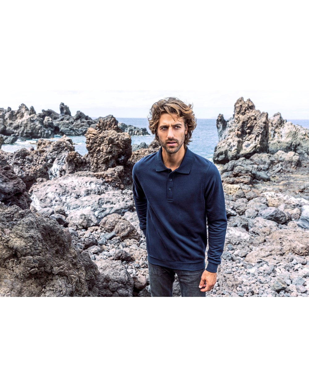 Polos personnalisable PROMODORO Polo Sweater