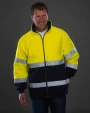 YOKO Fluo 2-Tone Fleece Jacket Polar Fleeces personalisierbar