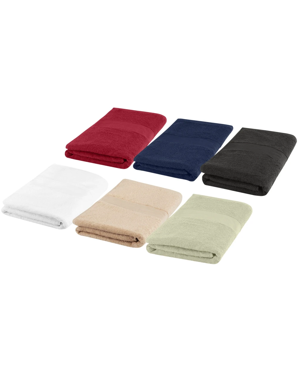 4DO Charlotte 450 g/m² Baumwollhandtuch 50 x 100 cm Zubehör personalisierbar