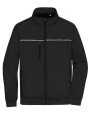 Jassen JAMES & NICHOLSON Hybrid Workwear Jacket voor bedrukking &amp; borduring
