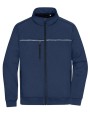 Jassen JAMES & NICHOLSON Hybrid Workwear Jacket voor bedrukking &amp; borduring