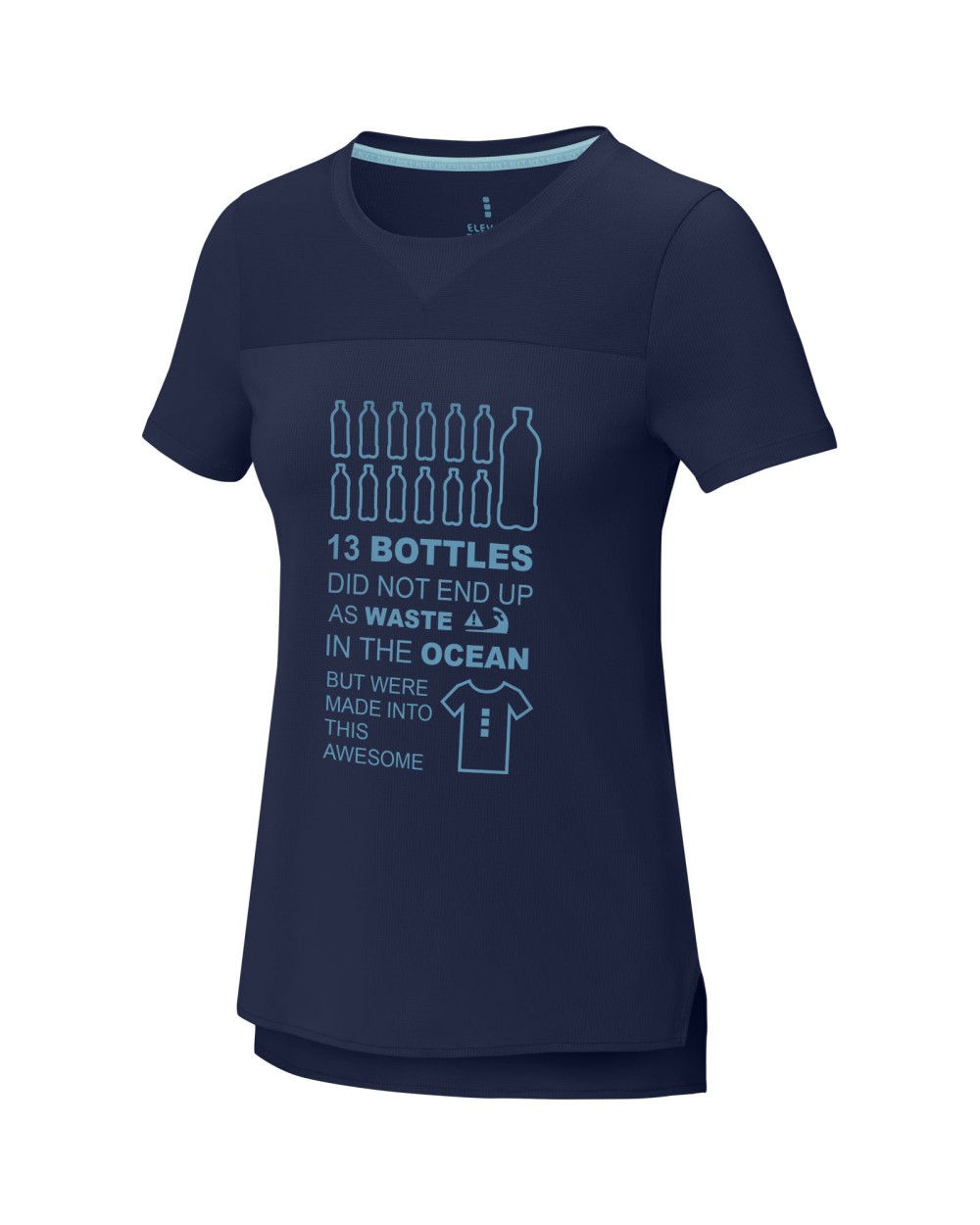 ELEVATE Borax Cool Fit T-Shirt aus recyceltem  GRS Material für Damen T-Shirts personalisierbar