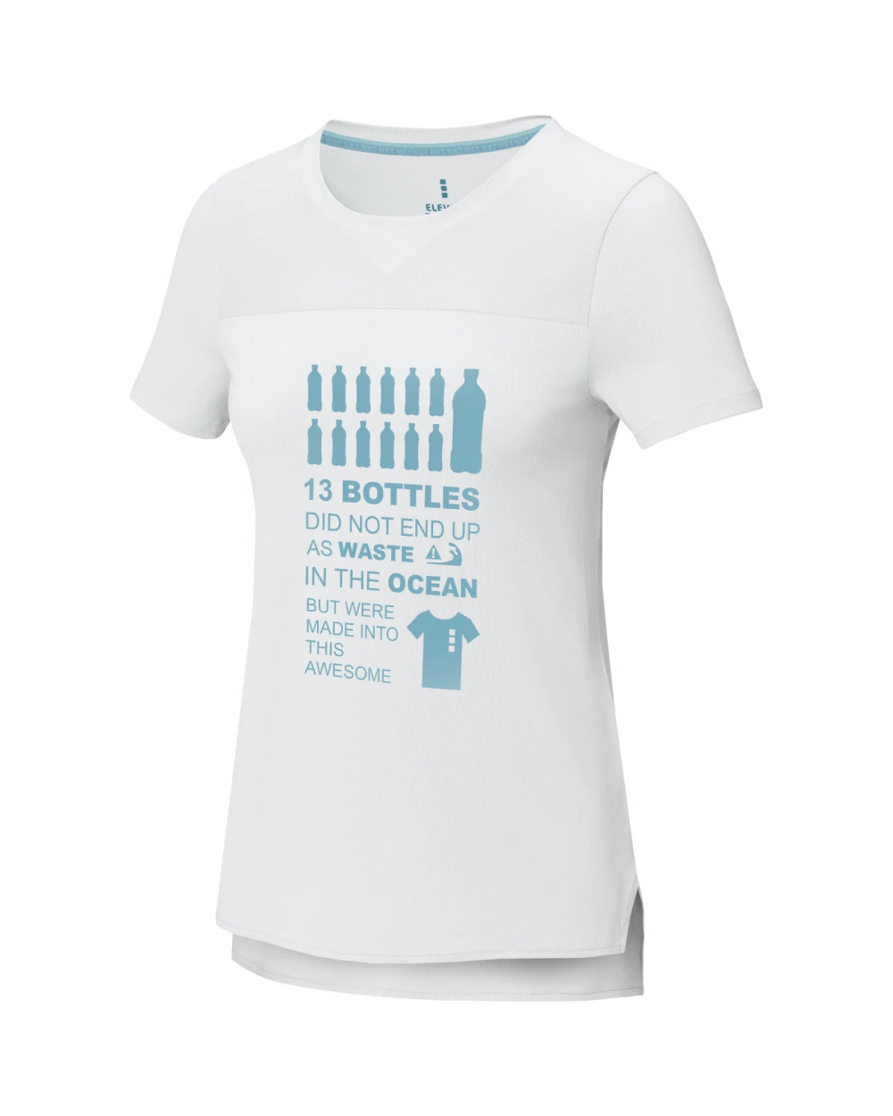 T-shirts ELEVATE Borax Dames T-shirt met korte mouwen, cool fit, GRS gerecycled voor bedrukking &amp; borduring
