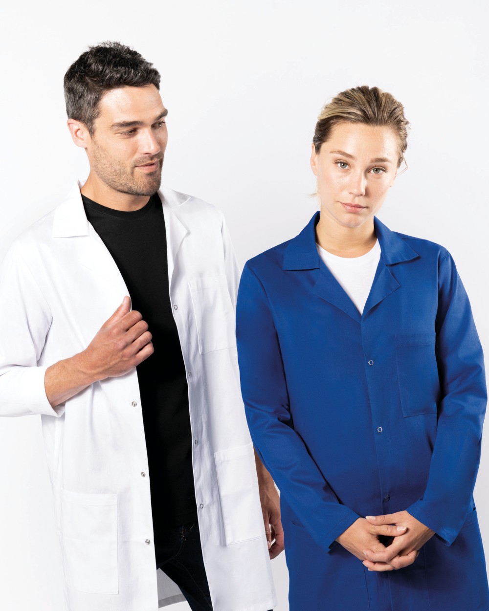 Jassen WK. DESIGNED TO WORK Unisex labjas voor bedrukking &amp; borduring