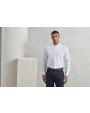 PREMIER Men´s Banded Collar Grandad Long Sleeve Shirt Hemden personalisierbar
