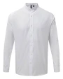 PREMIER Men´s Banded Collar Grandad Long Sleeve Shirt Hemden personalisierbar