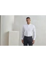 PREMIER Men´s Banded Collar Grandad Long Sleeve Shirt  personnalisable
