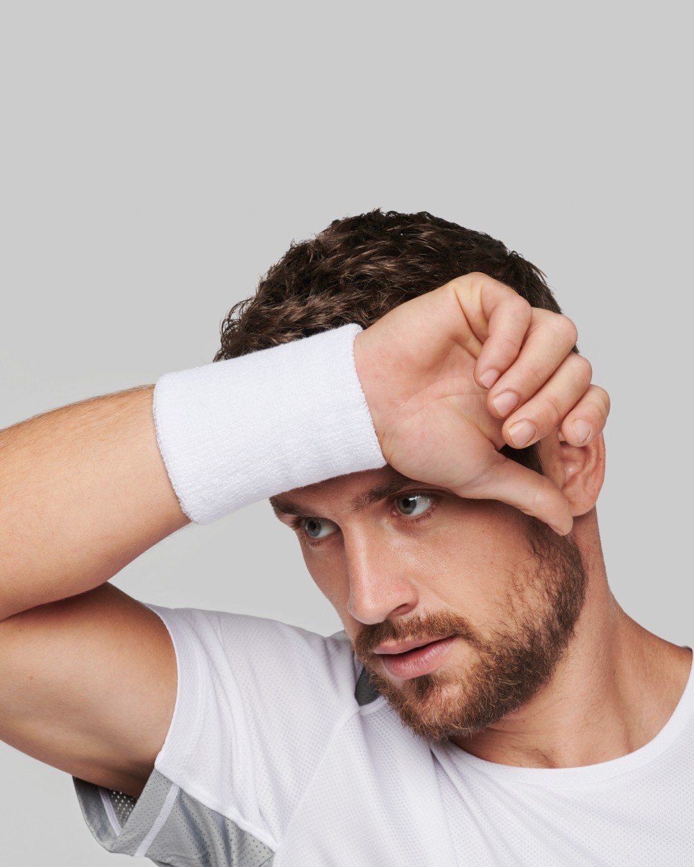 Benodigdheden PROACT Multisport-polsband in badstof voor bedrukking &amp; borduring