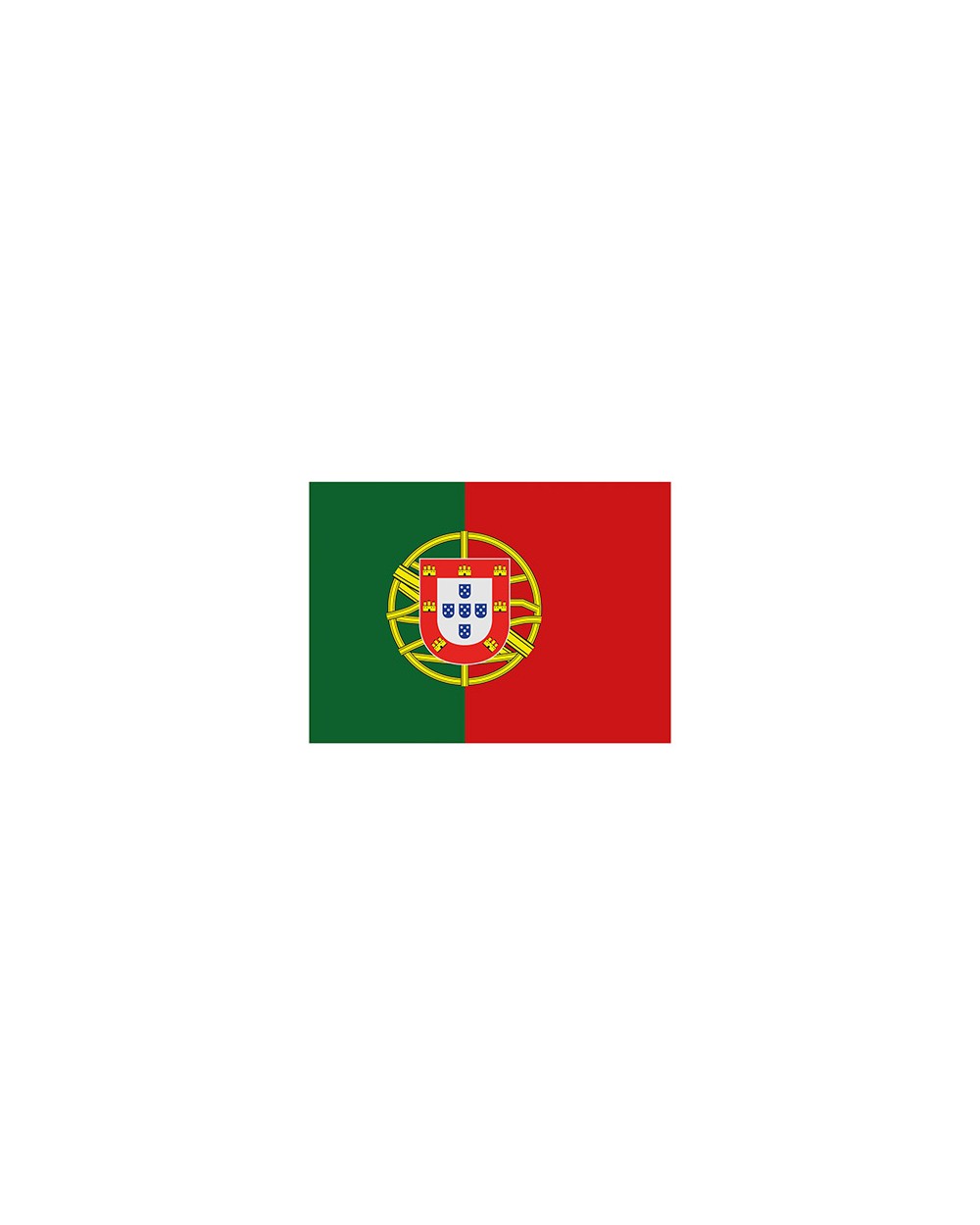Benodigdheden PRINTWEAR Flag Portugal voor bedrukking &amp; borduring