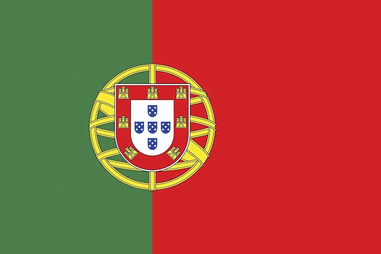 Benodigdheden PRINTWEAR Flag Portugal voor bedrukking &amp; borduring