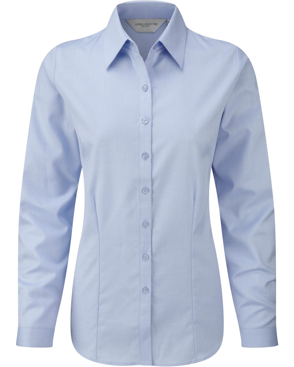 Hemden RUSSELL Ladies Long Sleeve Herringbone Shirt voor bedrukking &amp; borduring