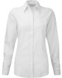 RUSSELL Ladies Long Sleeve Herringbone Shirt Hemden personalisierbar