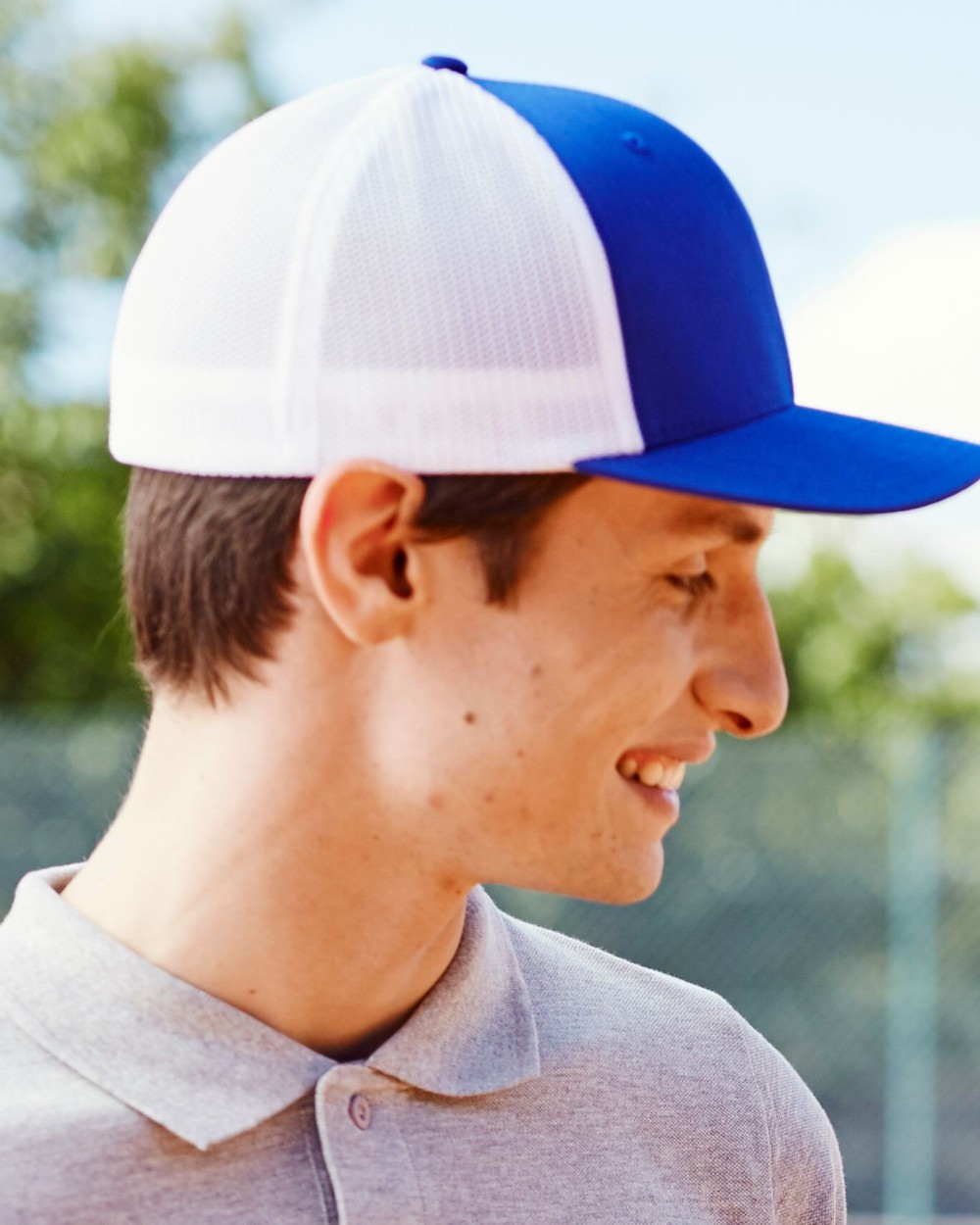 Casquettes personnalisable FLEXFIT FLEXFIT MESH TRUCKER 2-TONE