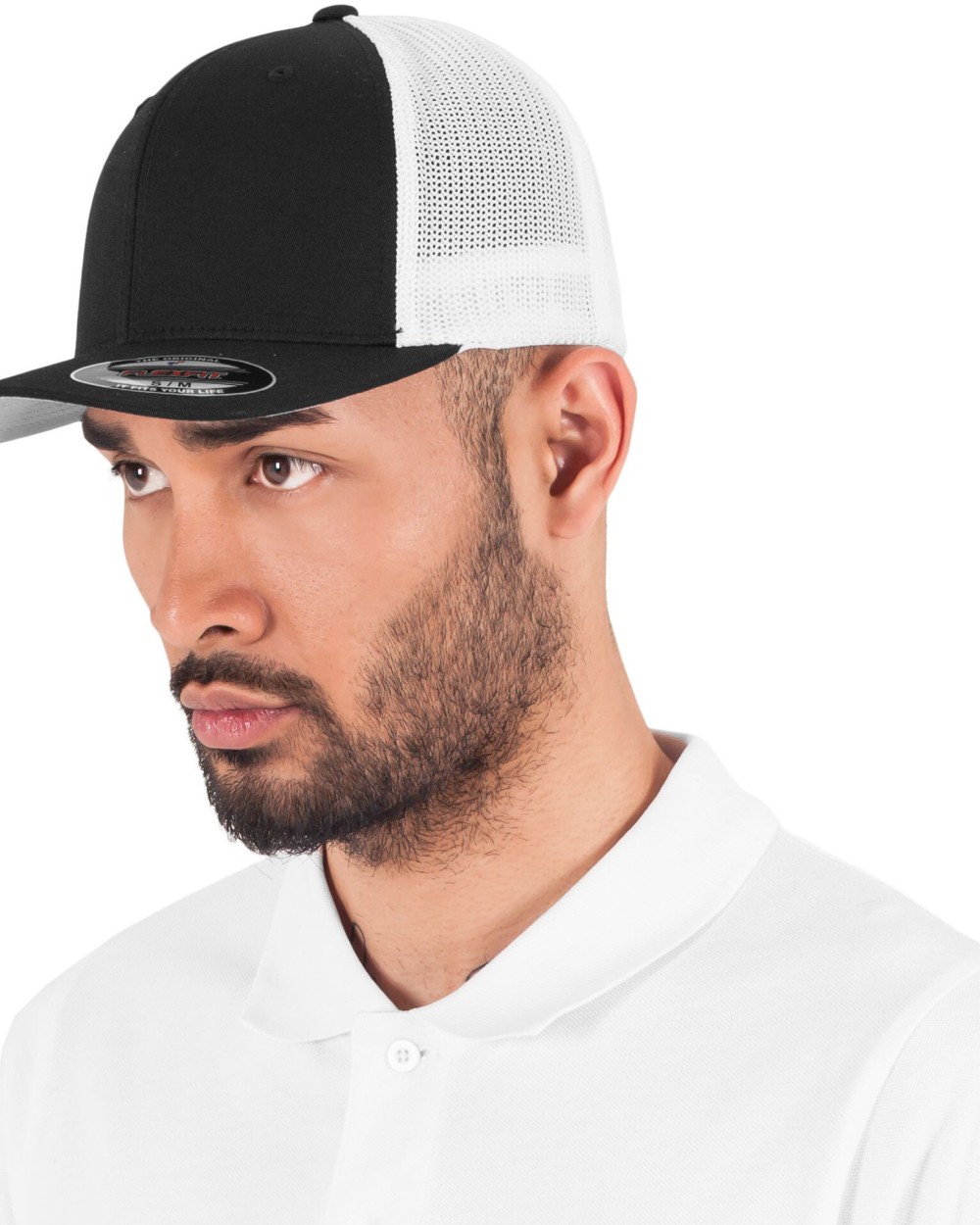 Petjes FLEXFIT FLEXFIT MESH TRUCKER 2-TONE voor bedrukking &amp; borduring