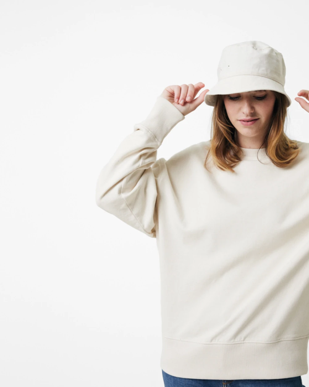 4DO Impact AWARE™ 285g/m² ungefärbter rCanvas-OneSize-Fischerhut Kappen personalisierbar