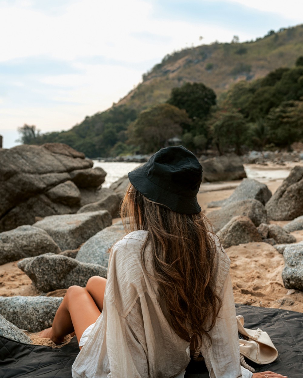 Casquettes personnalisable 4DO Bob en toile 285 g/m² recyclé et non teintée Impact AWARE™