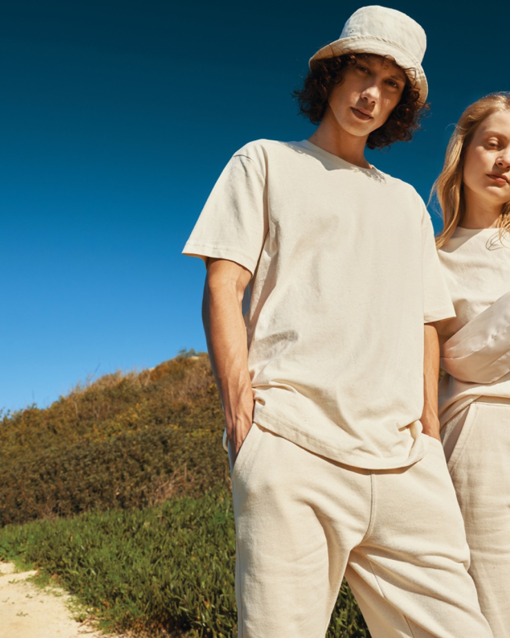 Casquettes personnalisable 4DO Bob en toile 285 g/m² recyclé et non teintée Impact AWARE™