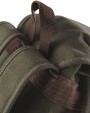 Tassen & Zakken QUADRA Vintage canvas rugzak voor bedrukking &amp; borduring