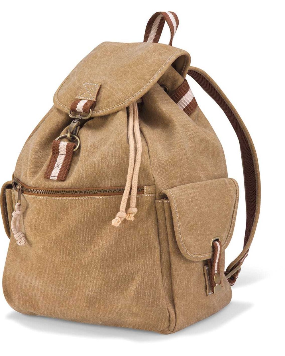 Sacs & Bagagerie personnalisable QUADRA Sac à dos vintage en toile