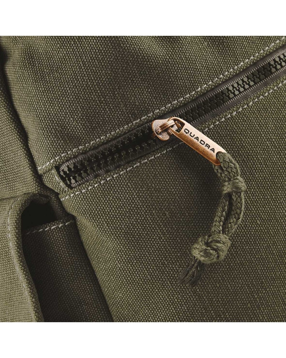 Tassen & Zakken QUADRA Vintage canvas rugzak voor bedrukking &amp; borduring