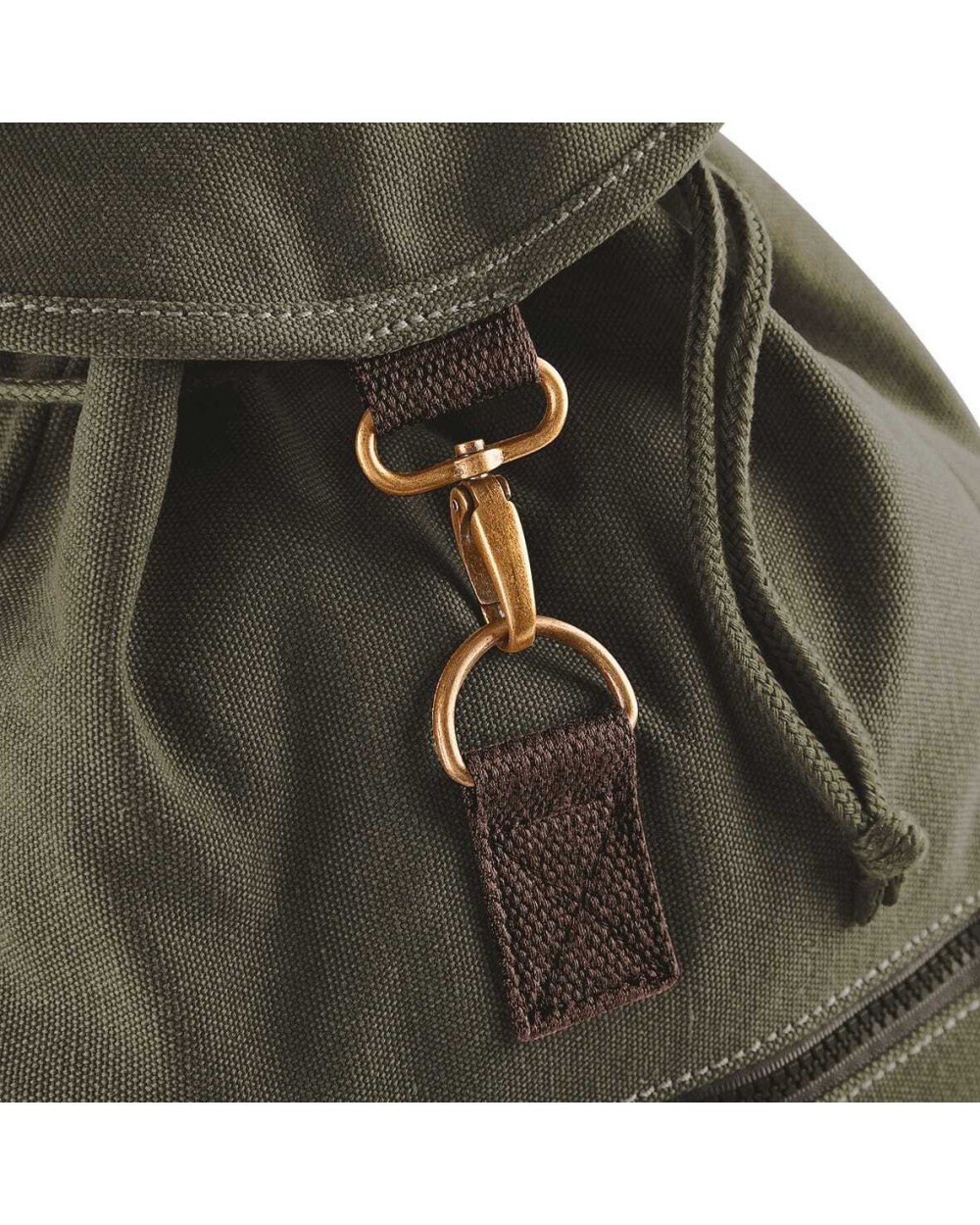 Tassen & Zakken QUADRA Vintage canvas rugzak voor bedrukking &amp; borduring