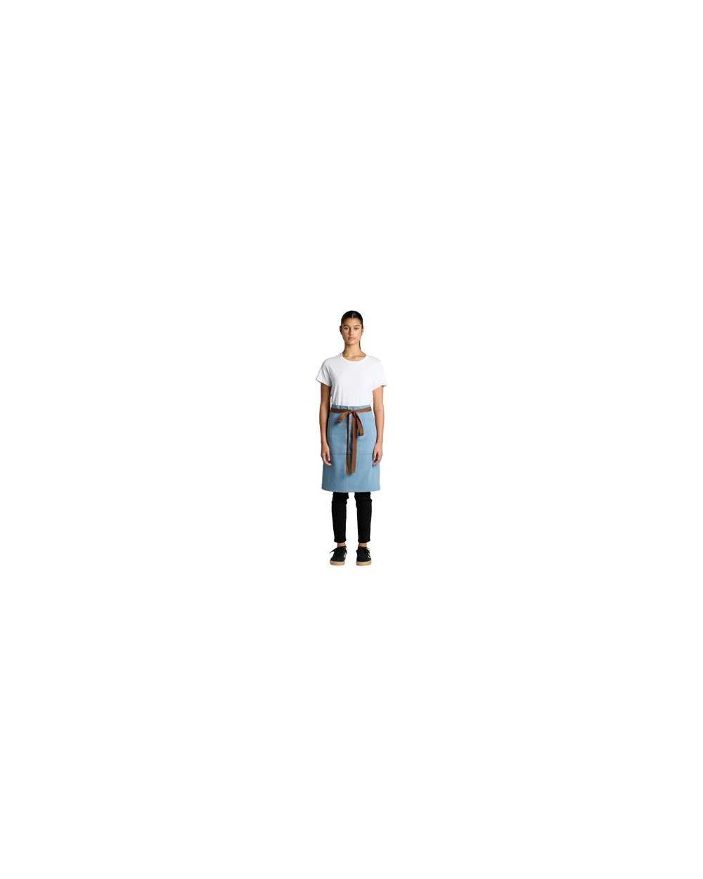 AS COLOUR Denim Half Apron Schürzen personalisierbar