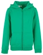 Sweaters & hoodies BUILD YOUR BRAND Kids´ Organic Basic Zip Hoody voor bedrukking &amp; borduring