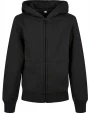 Sweaters & hoodies BUILD YOUR BRAND Kids´ Organic Basic Zip Hoody voor bedrukking &amp; borduring