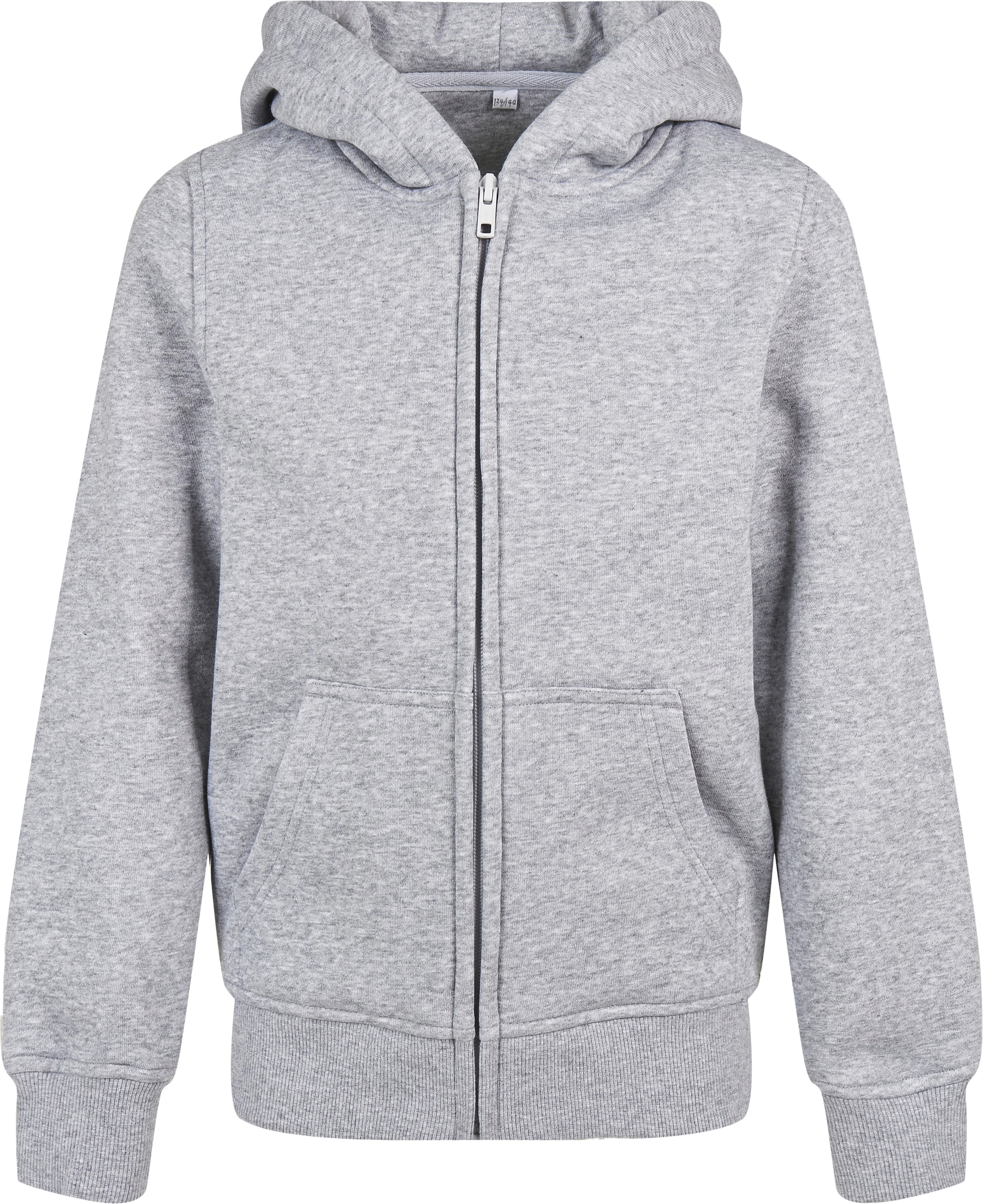 Sweat-shirts personnalisable BUILD YOUR BRAND Kids´ Organic Basic Zip Hoody