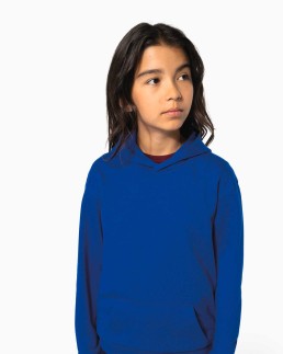 Sweat-shirt recyclé à capuche enfant
