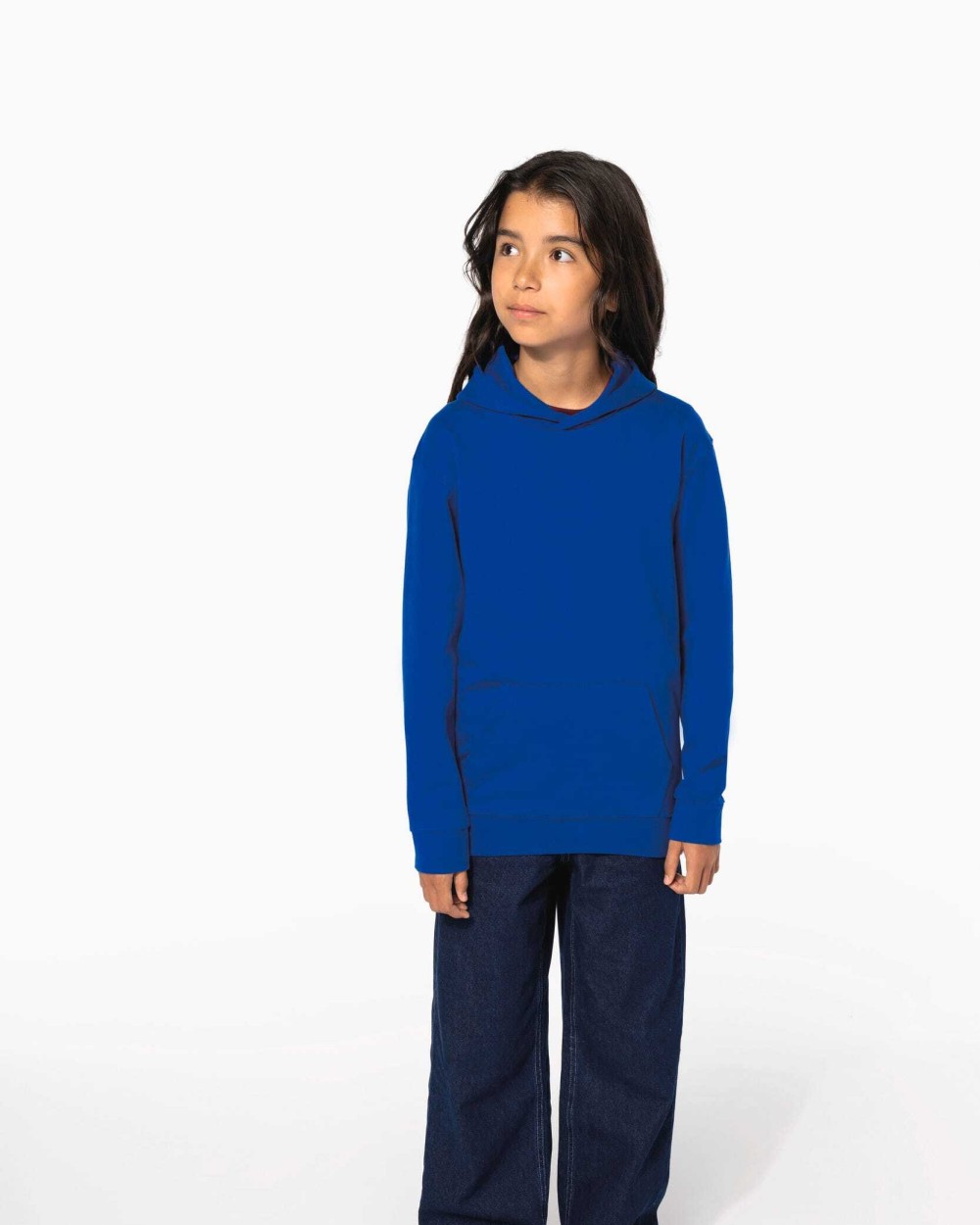 Sweaters & hoodies KARIBAN Gerecyclede kindersweater met capuchon voor bedrukking &amp; borduring