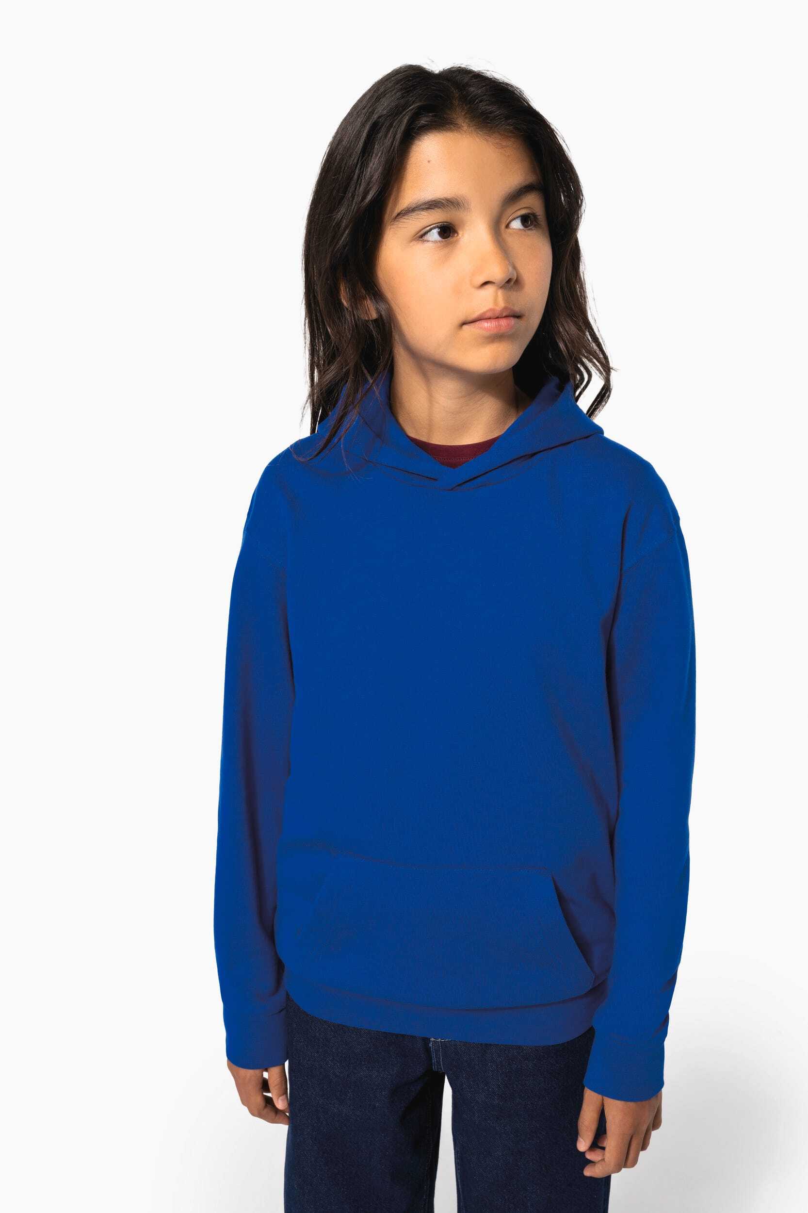 Sweaters & hoodies KARIBAN Gerecyclede kindersweater met capuchon voor bedrukking &amp; borduring