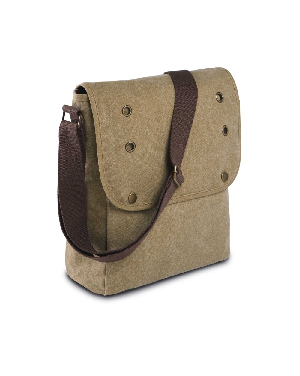 Tassen & Zakken KIMOOD Canvas Schoudertas voor bedrukking &amp; borduring