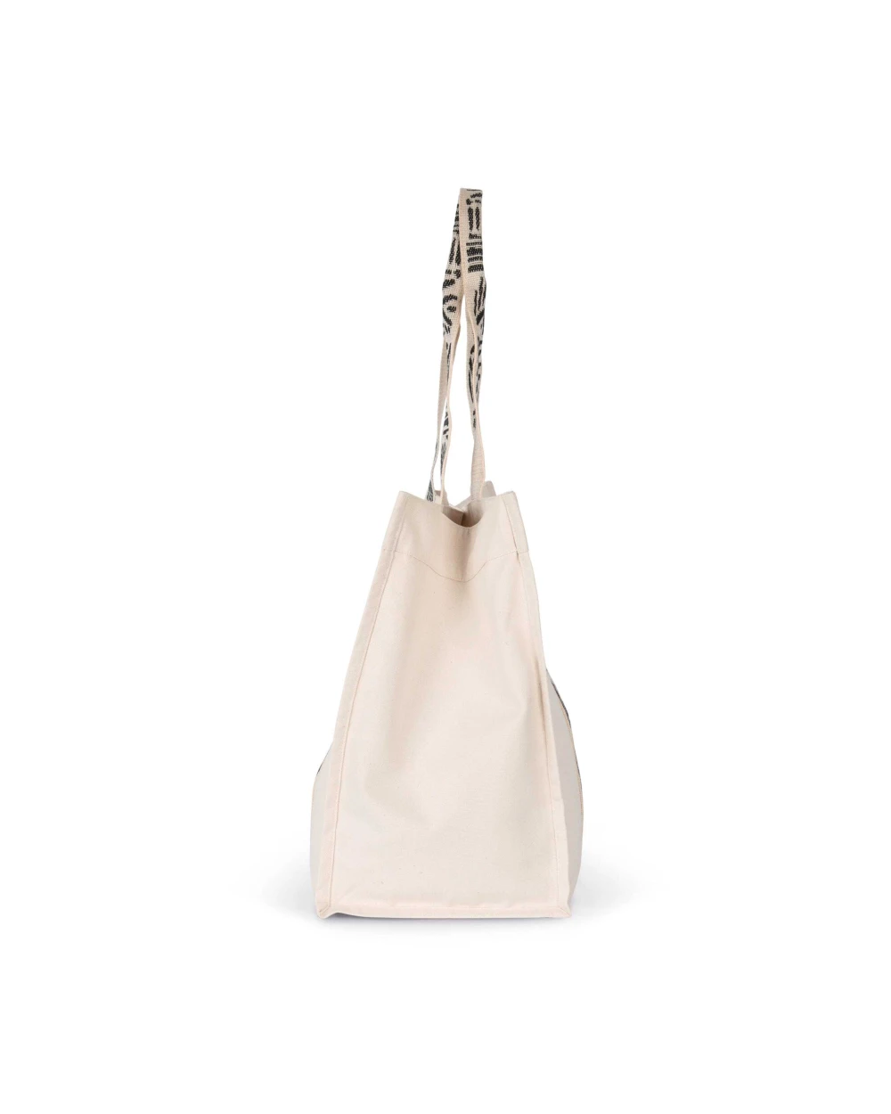 Tassen & Zakken KIMOOD Grote gerecyclede shopper met neep voor bedrukking &amp; borduring