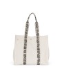 Tassen & Zakken KIMOOD Grote gerecyclede shopper met neep voor bedrukking &amp; borduring