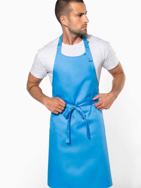 Tabliers à personnaliser KARIBAN Tablier polycoton sans poche 