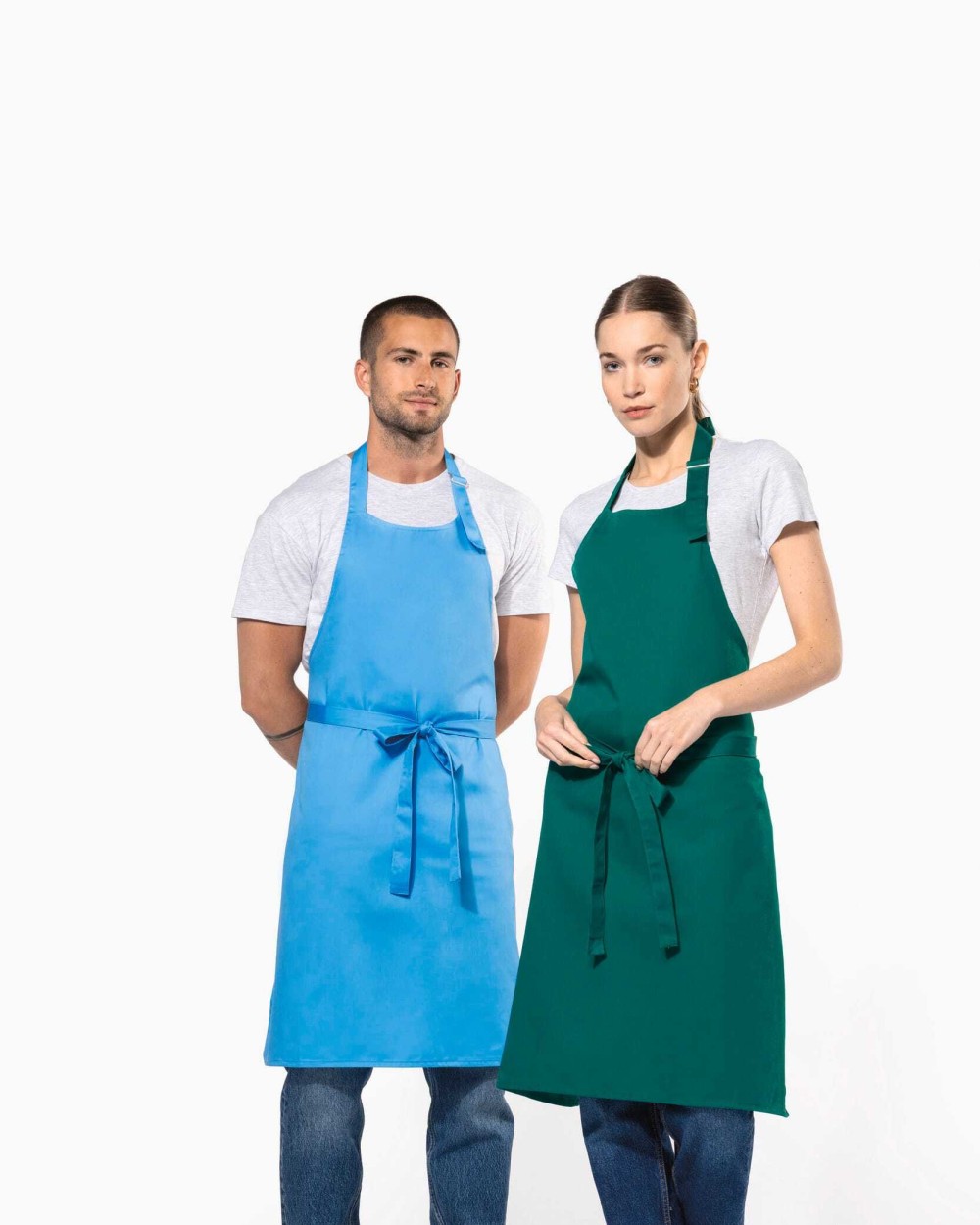 Tabliers personnalisable KARIBAN Tablier polycoton sans poche