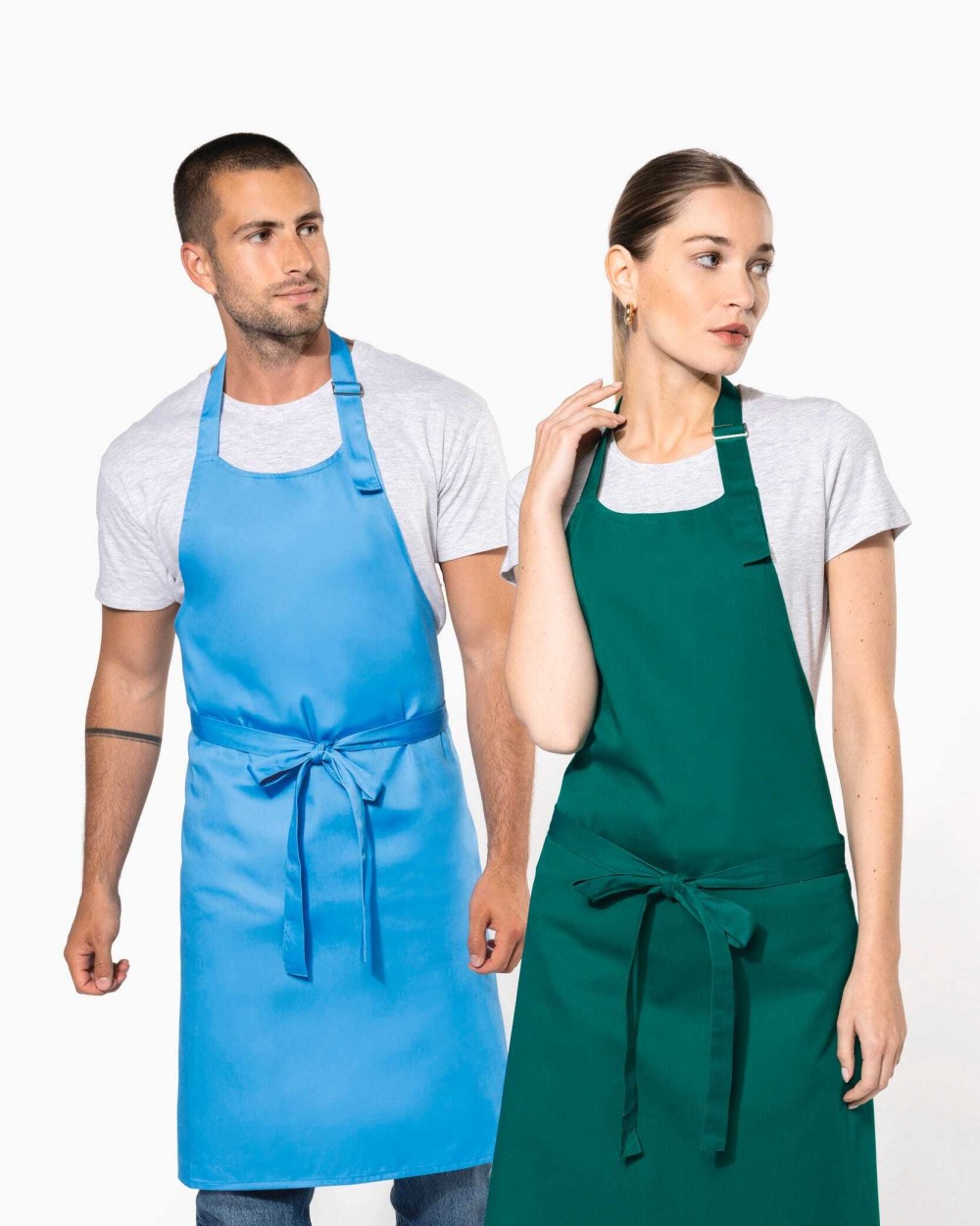 Tabliers personnalisable KARIBAN Tablier polycoton sans poche