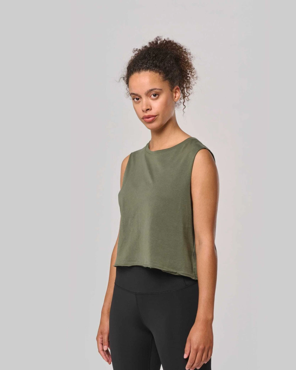 T-Shirts personnalisable PROACT T-shirt crop sans manches femme