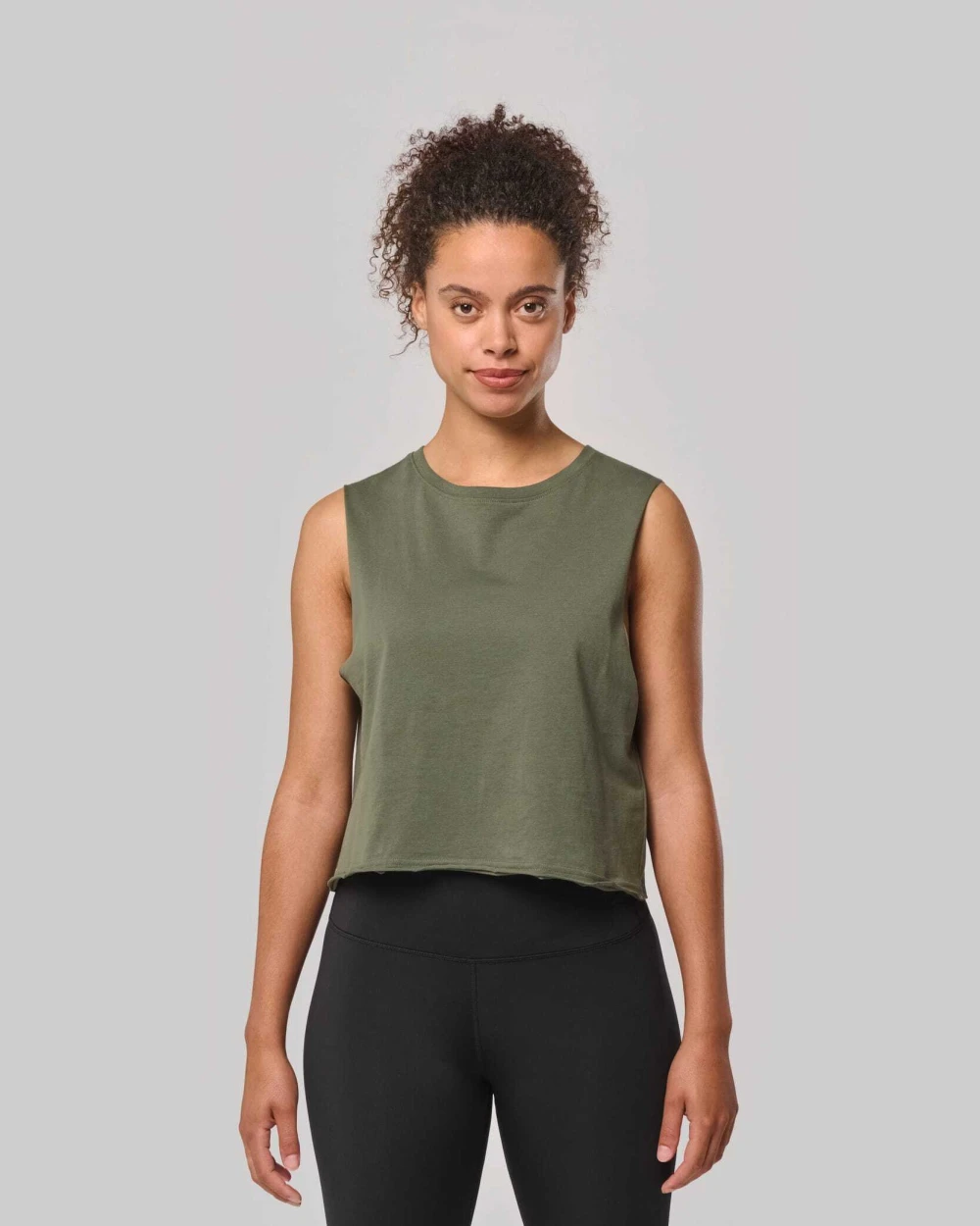 PROACT Ärmelloses Cropped-T-Shirt für Damen T-Shirts personalisierbar