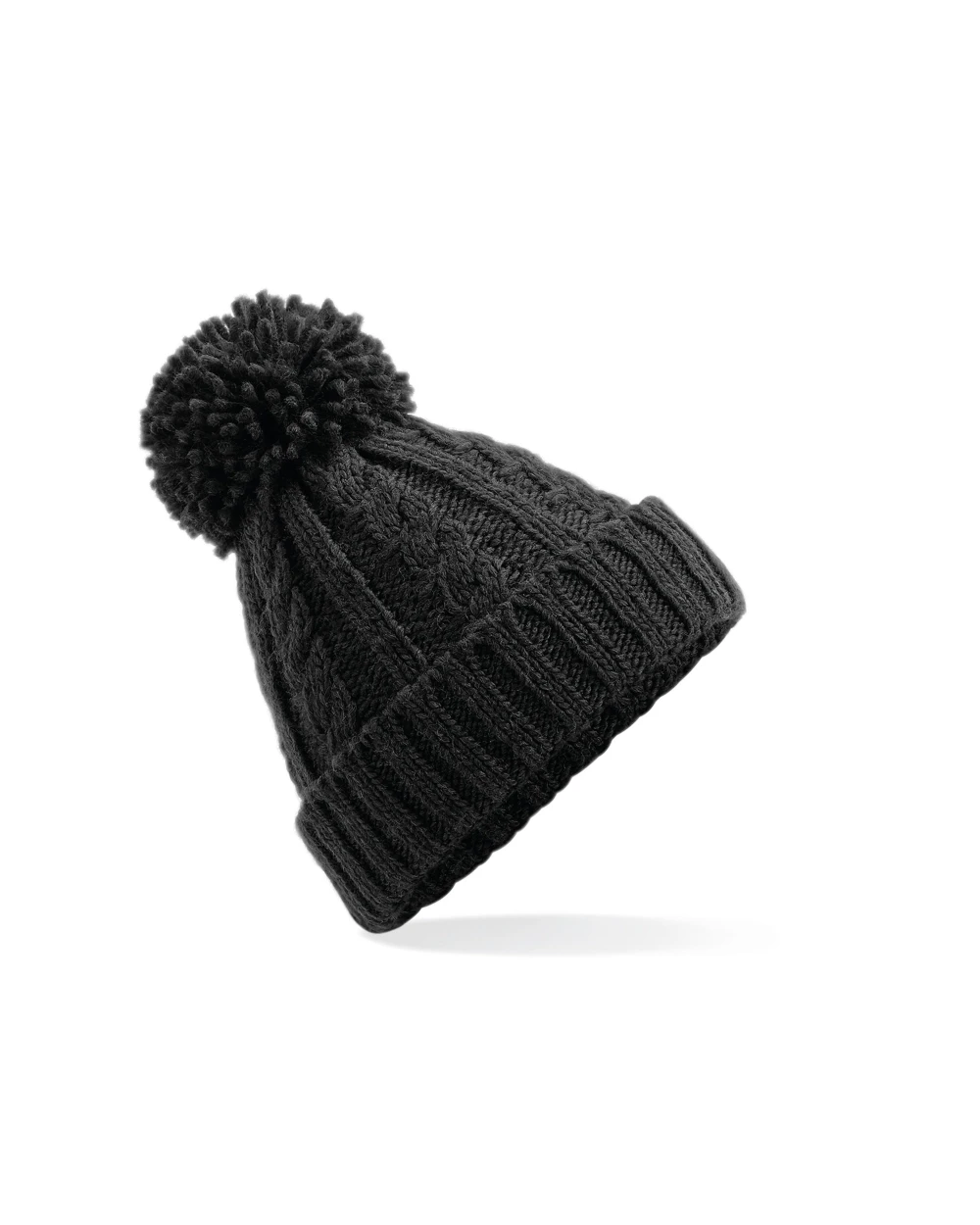 Mutsen BEECHFIELD CABLE KNIT MELANGE BEANIE voor bedrukking &amp; borduring