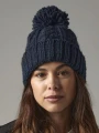 Bonnets à personnaliser BEECHFIELD CABLE KNIT MELANGE BEANIE 