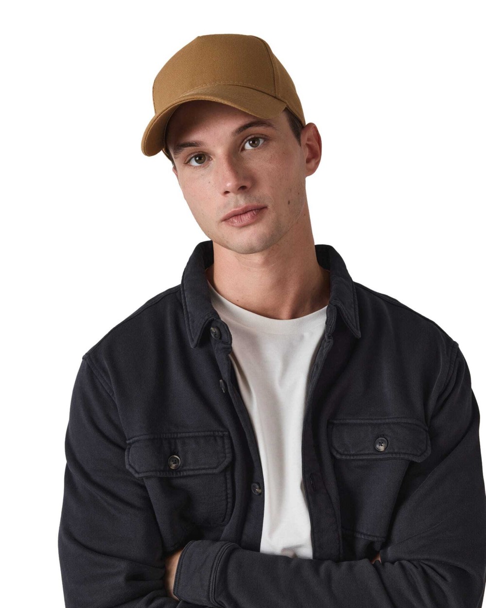 K-UP 5-Panel-Kappe aus Bio-Baumwolle – K-up Gold Label Kappen personalisierbar