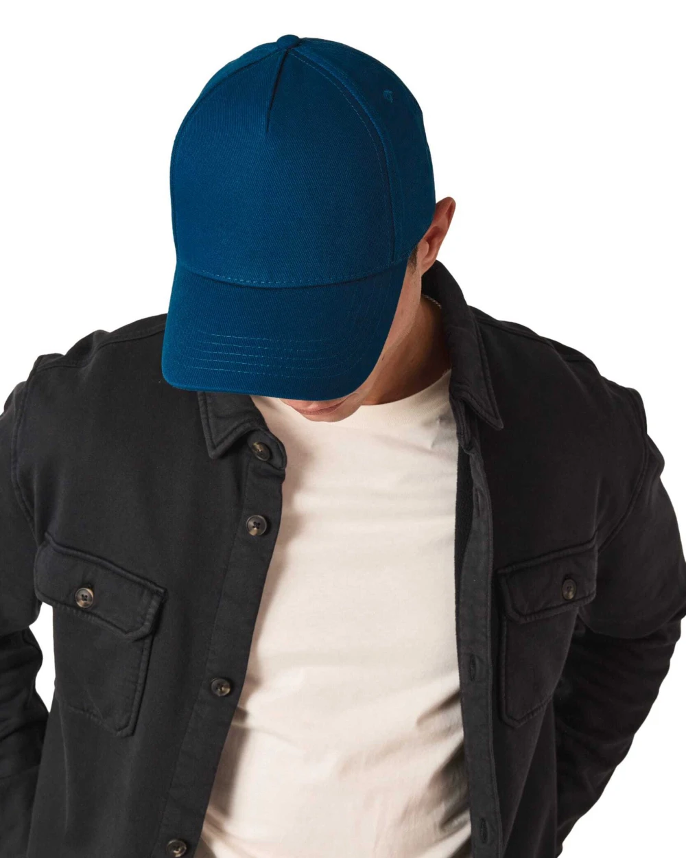 Casquettes personnalisable K-UP Casquette en coton bio 5 panneaux - K-up Gold Label