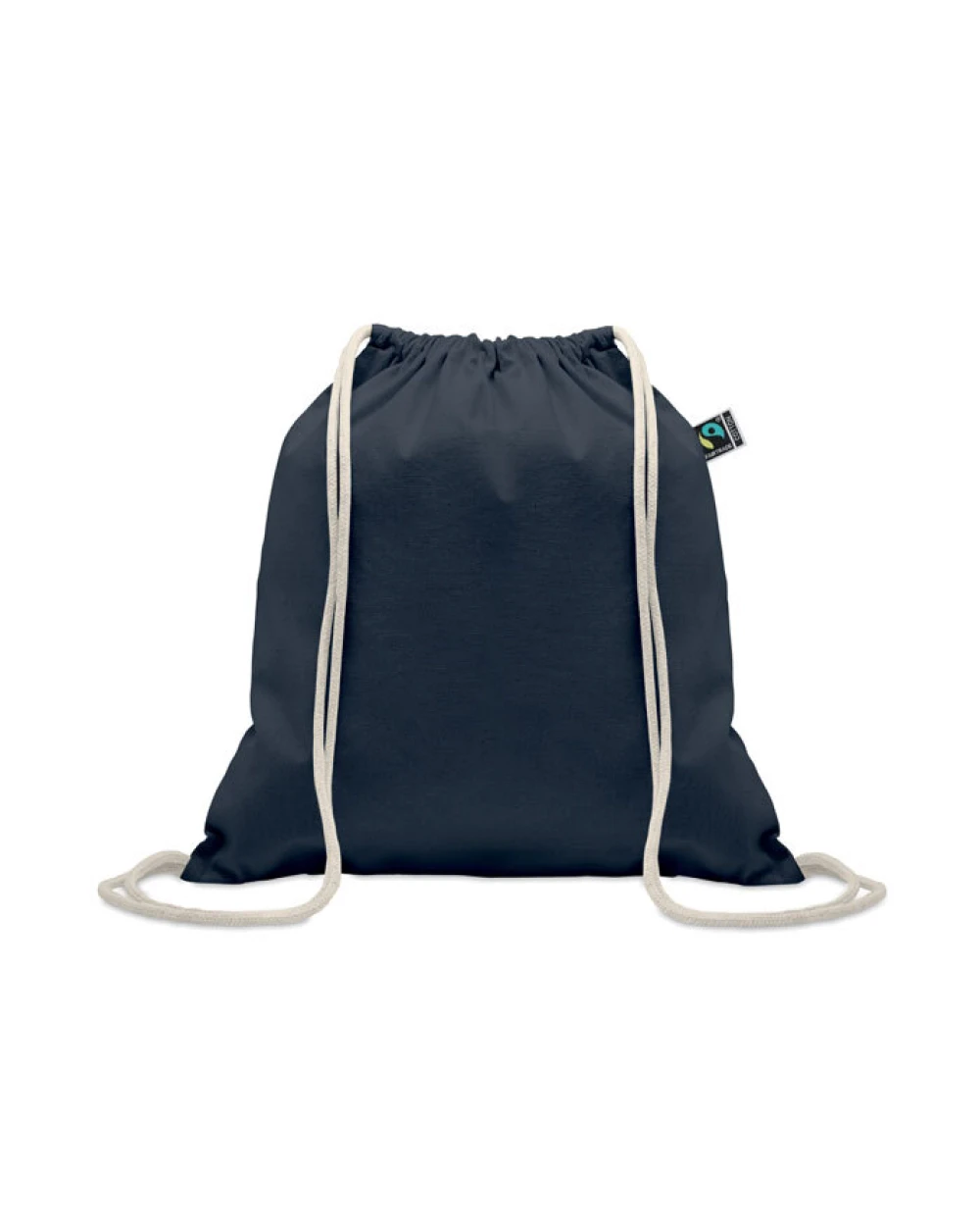 Tassen & Zakken 4DO Fairtrade trekkoordtas 180g voor bedrukking &amp; borduring